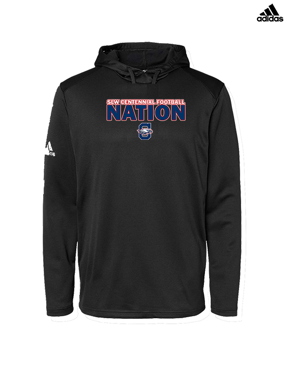 St. Lucie West Centennial HS Football Nation - Mens Adidas Hoodie
