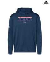 St. Lucie West Centennial HS Football Nation - Mens Adidas Hoodie
