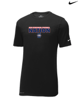 St. Lucie West Centennial HS Football Nation - Mens Nike Cotton Poly Tee