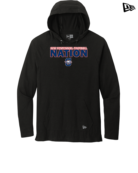 St. Lucie West Centennial HS Football Nation - New Era Tri-Blend Hoodie