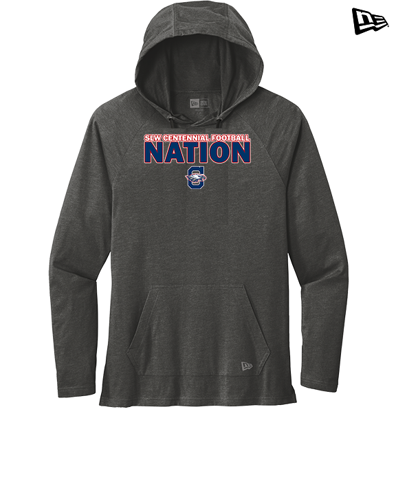St. Lucie West Centennial HS Football Nation - New Era Tri-Blend Hoodie