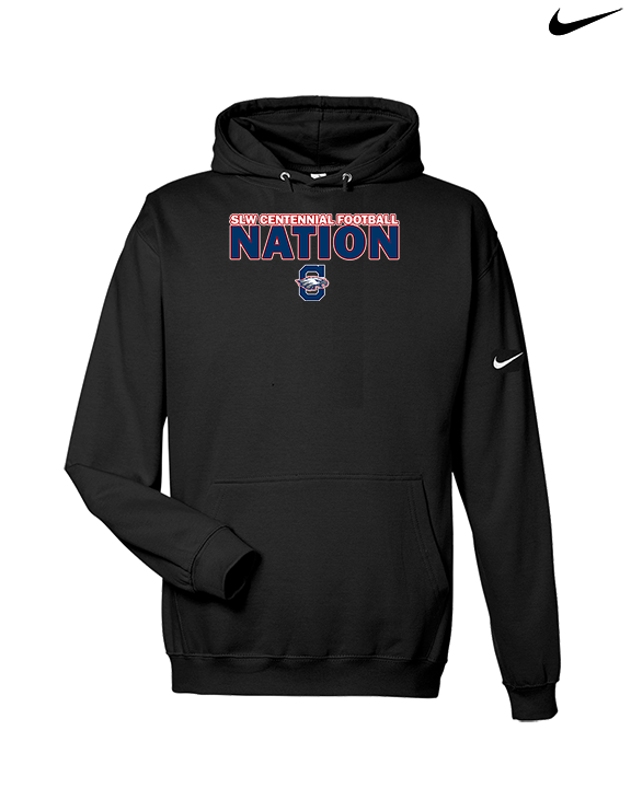 St. Lucie West Centennial HS Football Nation - Nike Club Fleece Hoodie
