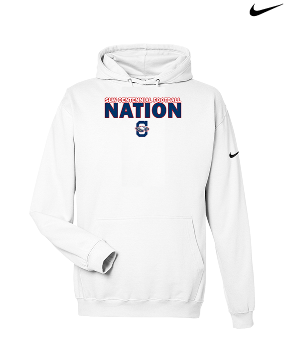 St. Lucie West Centennial HS Football Nation - Nike Club Fleece Hoodie
