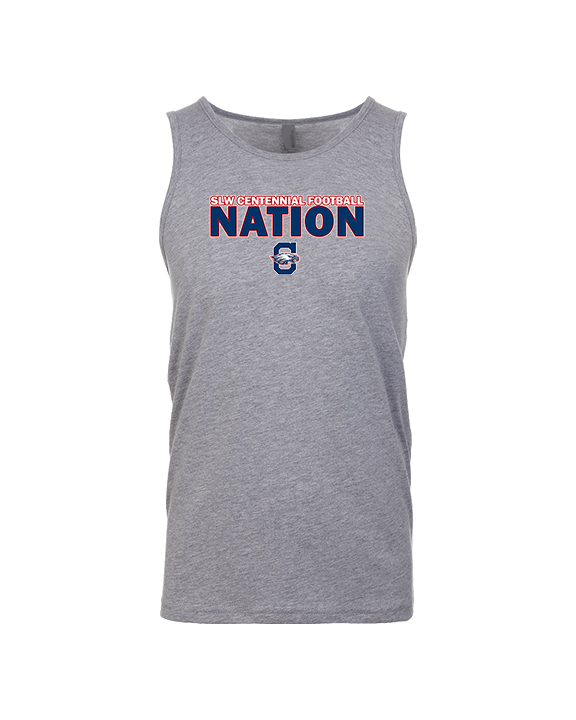 St. Lucie West Centennial HS Football Nation - Tank Top