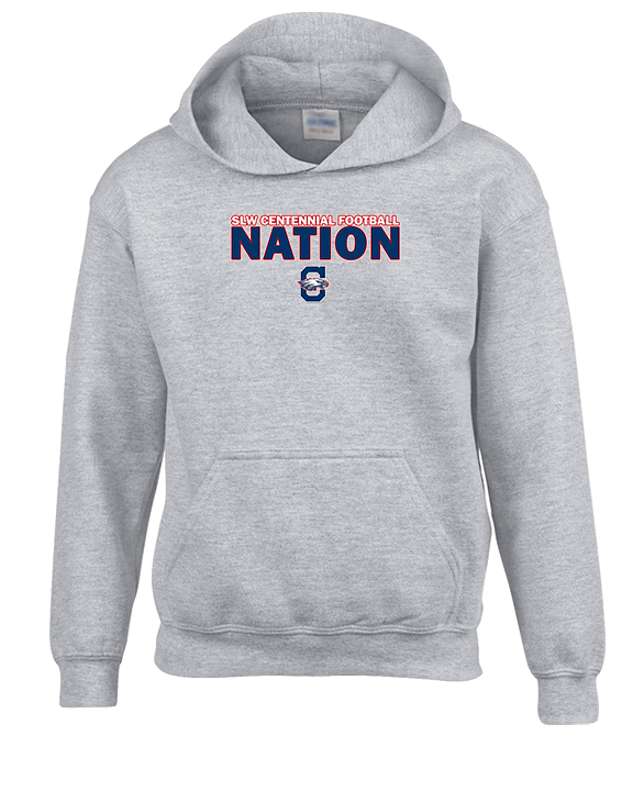 St. Lucie West Centennial HS Football Nation - Youth Hoodie