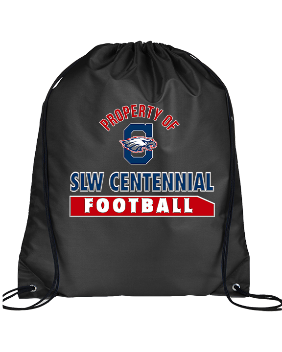 St. Lucie West Centennial HS Football Property - Drawstring Bag