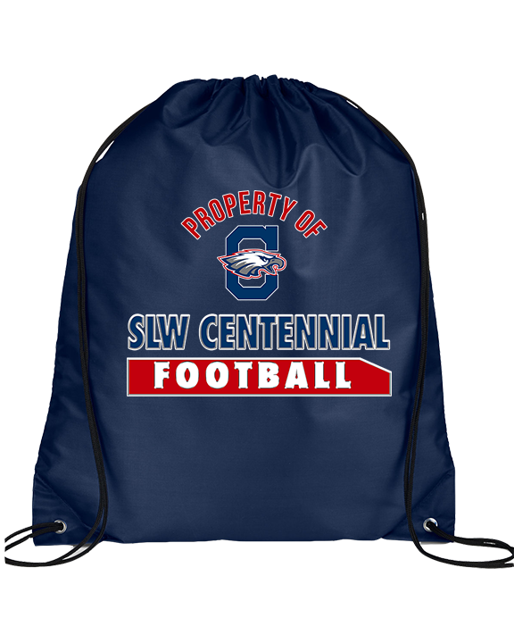 St. Lucie West Centennial HS Football Property - Drawstring Bag
