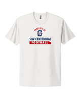St. Lucie West Centennial HS Football Property - Mens Select Cotton T-Shirt