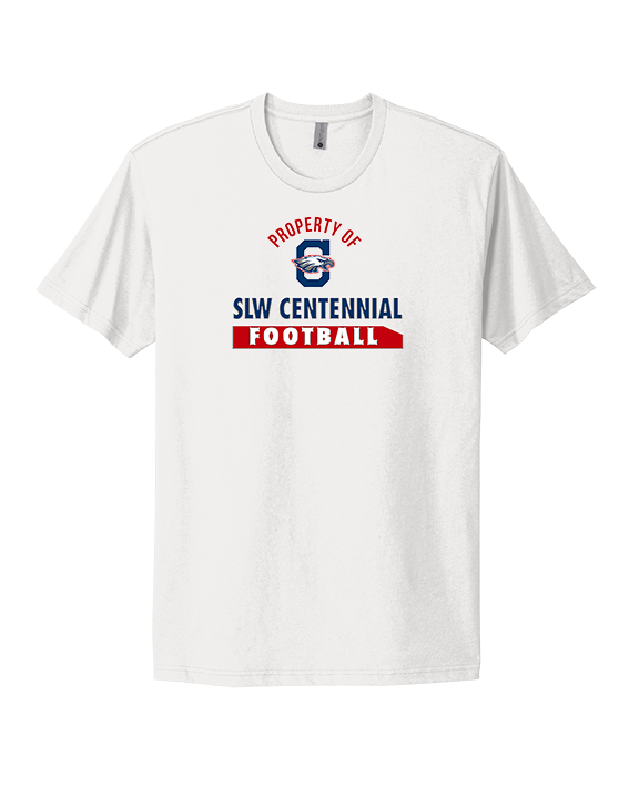 St. Lucie West Centennial HS Football Property - Mens Select Cotton T-Shirt
