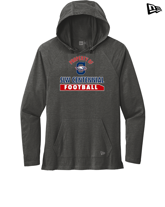 St. Lucie West Centennial HS Football Property - New Era Tri-Blend Hoodie
