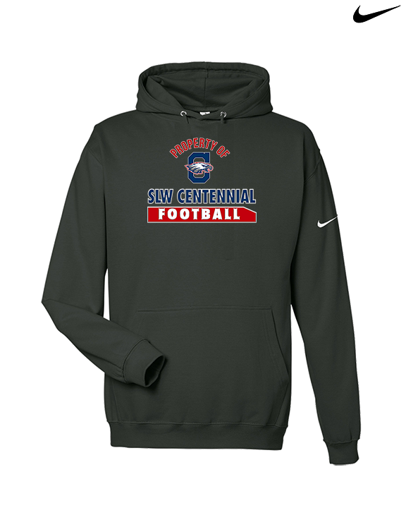 St. Lucie West Centennial HS Football Property - Nike Club Fleece Hoodie