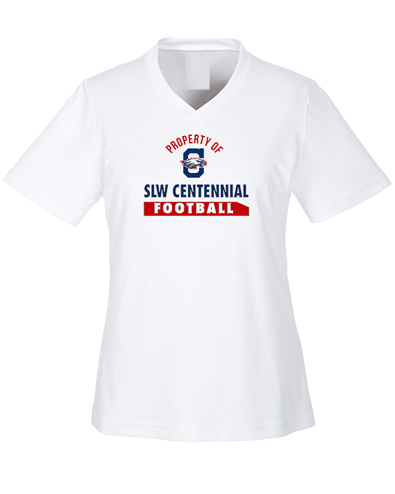 St. Lucie West Centennial HS Football Property - Womens Performance Shirt