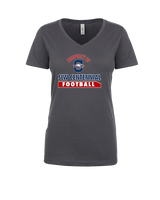 St. Lucie West Centennial HS Football Property - Womens Vneck