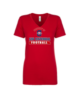 St. Lucie West Centennial HS Football Property - Womens Vneck