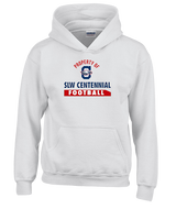 St. Lucie West Centennial HS Football Property - Youth Hoodie