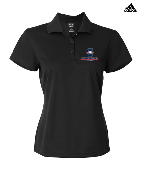 St. Lucie West Centennial HS Football Split - Adidas Womens Polo