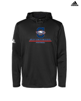 St. Lucie West Centennial HS Football Split - Mens Adidas Hoodie