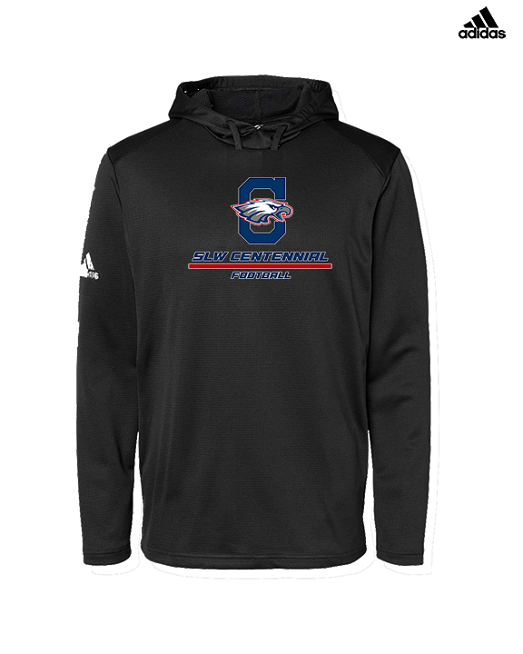 St. Lucie West Centennial HS Football Split - Mens Adidas Hoodie