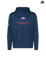 St. Lucie West Centennial HS Football Split - Mens Adidas Hoodie