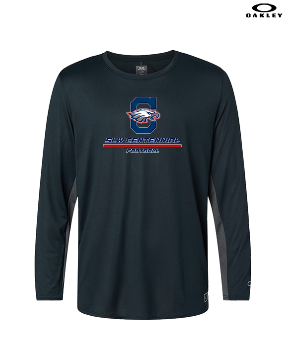 St. Lucie West Centennial HS Football Split - Mens Oakley Longsleeve