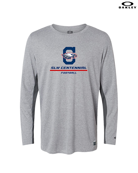 St. Lucie West Centennial HS Football Split - Mens Oakley Longsleeve