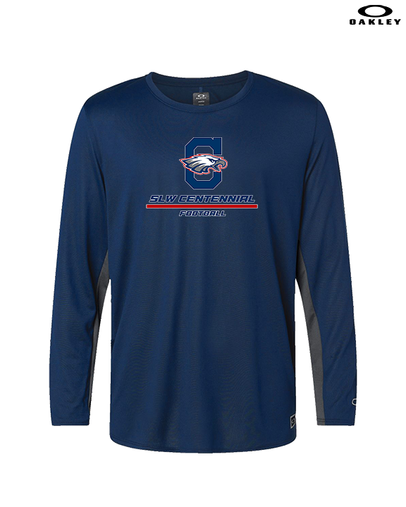 St. Lucie West Centennial HS Football Split - Mens Oakley Longsleeve