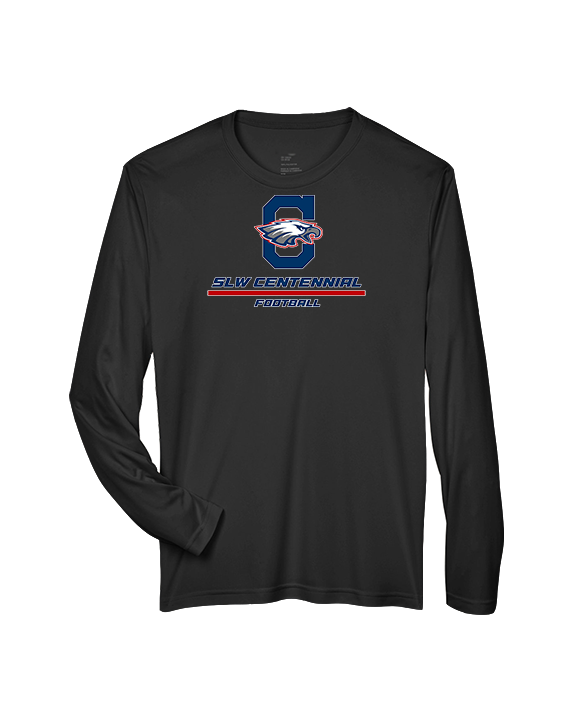 St. Lucie West Centennial HS Football Split - Performance Longsleeve