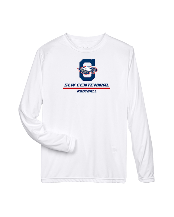 St. Lucie West Centennial HS Football Split - Performance Longsleeve