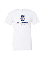 St. Lucie West Centennial HS Football Split - Tri-Blend Shirt