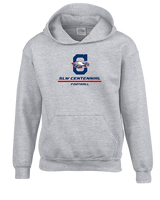 St. Lucie West Centennial HS Football Split - Unisex Hoodie