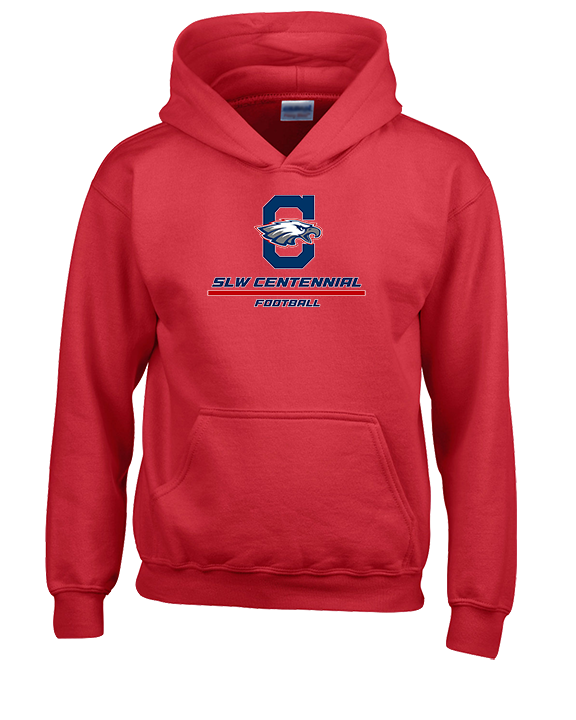 St. Lucie West Centennial HS Football Split - Unisex Hoodie