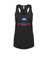 St. Lucie West Centennial HS Football Split - Womens Tank Top