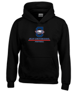 St. Lucie West Centennial HS Football Split - Youth Hoodie