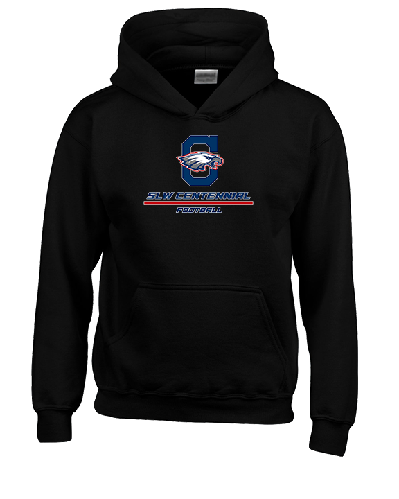 St. Lucie West Centennial HS Football Split - Youth Hoodie