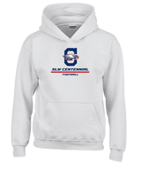 St. Lucie West Centennial HS Football Split - Youth Hoodie