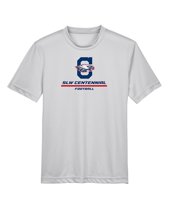 St. Lucie West Centennial HS Football Split - Youth Performance Shirt