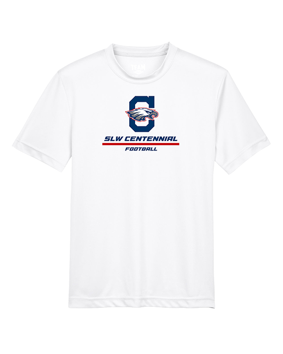 St. Lucie West Centennial HS Football Split - Youth Performance Shirt
