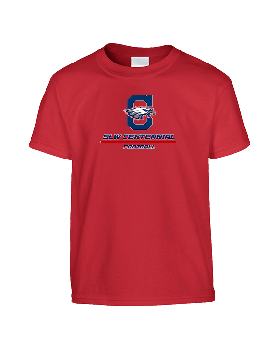 St. Lucie West Centennial HS Football Split - Youth Shirt