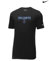 St Genevieve HS Football Border - Mens Nike Cotton Poly Tee