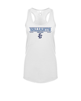 St Genevieve HS Football Border - Womens Tank Top
