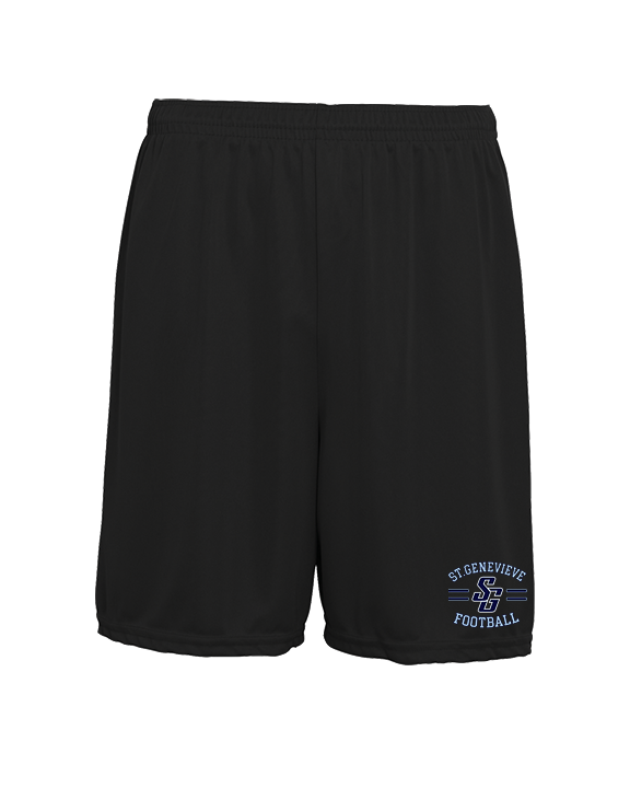St Genevieve HS Football Curve - Mens 7inch Training Shorts
