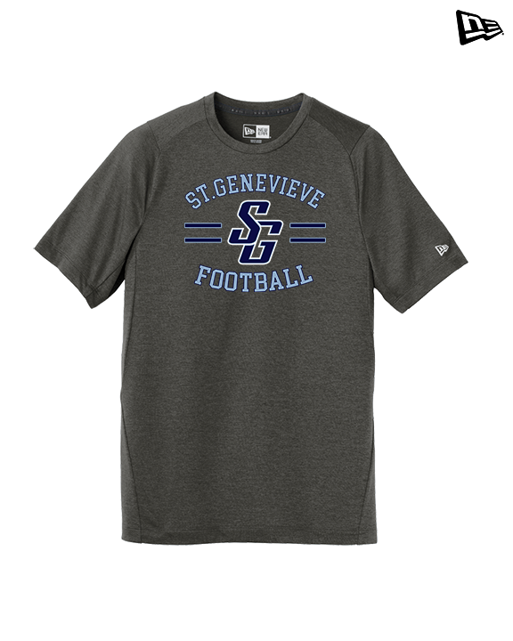 St Genevieve HS Football Curve - New Era Performance Shirt