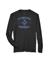 St Genevieve HS Football Curve - Performance Longsleeve
