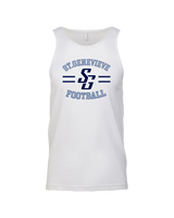 St Genevieve HS Football Curve - Tank Top