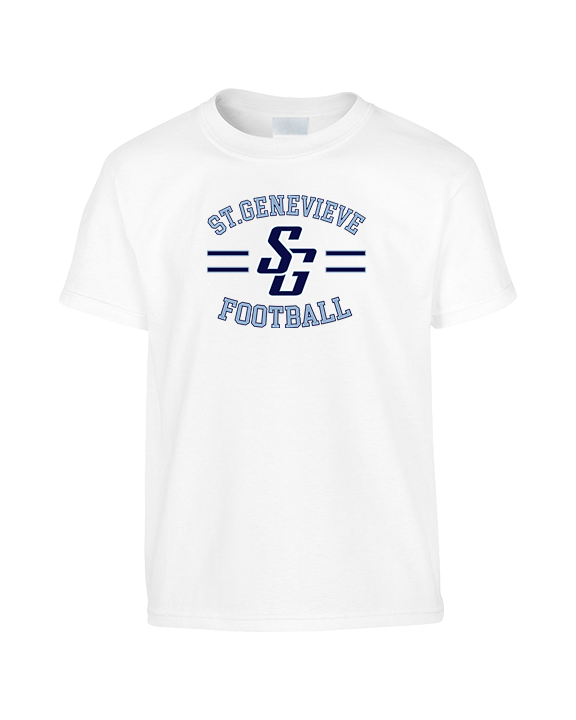 St Genevieve HS Football Curve - Youth Shirt