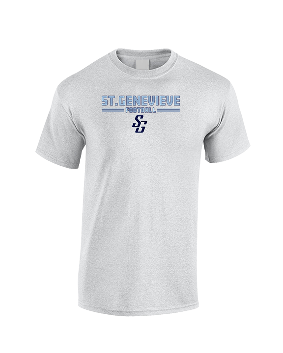 St Genevieve HS Football Keen - Cotton T-Shirt