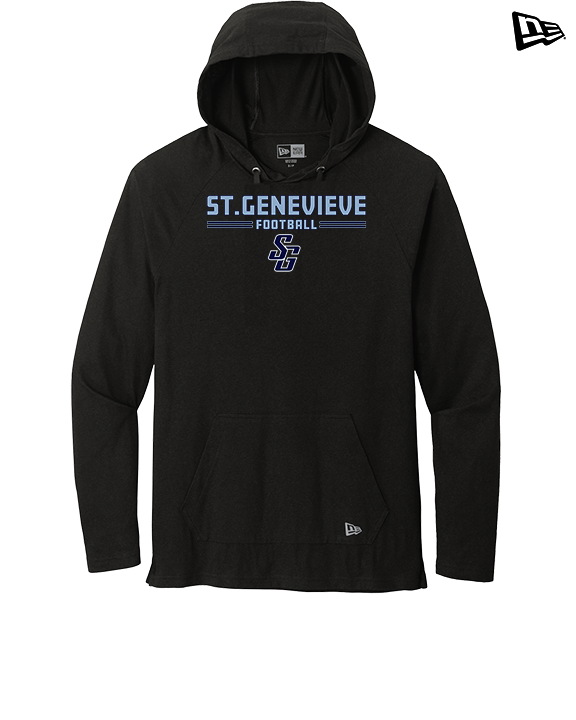 St Genevieve HS Football Keen - New Era Tri-Blend Hoodie