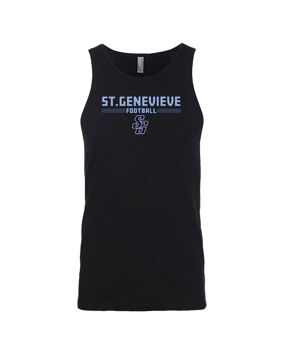 St Genevieve HS Football Keen - Tank Top