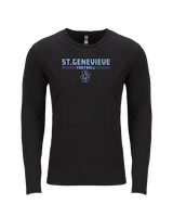 St Genevieve HS Football Keen - Tri-Blend Long Sleeve