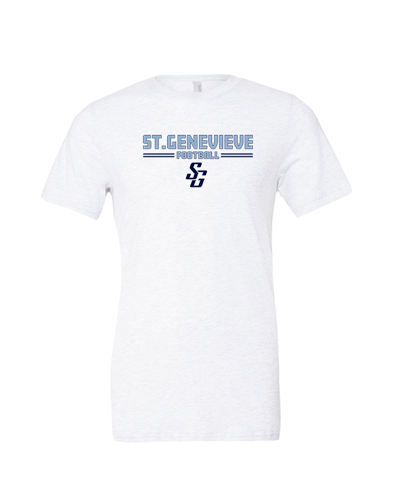 St Genevieve HS Football Keen - Tri-Blend Shirt